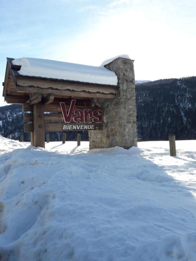 Studio 4 Pers A 100M Des Pistes- Vars Les Claux Exterior foto