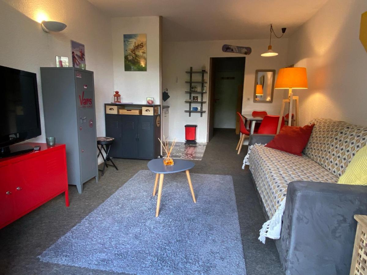 Studio 4 Pers A 100M Des Pistes- Vars Les Claux Exterior foto